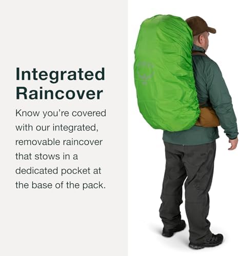 Osprey Rook 50 Men's Hiking Backpack - Durable Outdoor Travel Pack