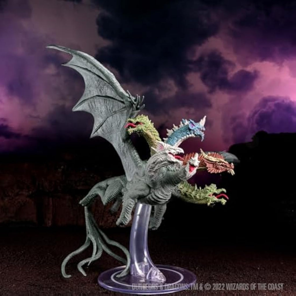 D&D Icons of the Realms: Dracohydra Miniature – Fizban's Treasury