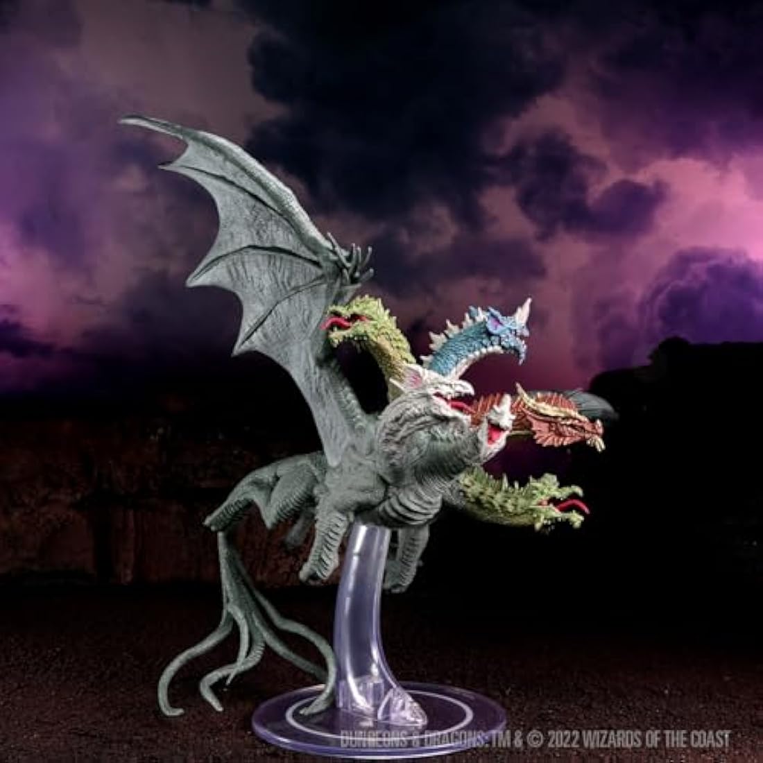 D&D Icons of the Realms: Dracohydra Miniature – Fizban's Treasury
