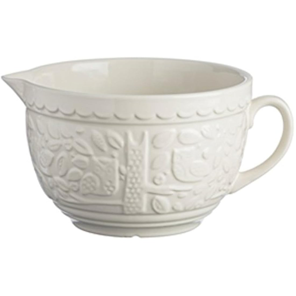 Mason Cash In The Forest Stoneware Measuring Jug - White, 1 Liter