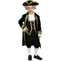 Alexander Hamilton Historical Costume for Kids – 5-Piece Dress Up Set