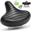 CDYWD Wide Bicycle Saddle | Comfortable Ergonomic Shock Absorbing Seat