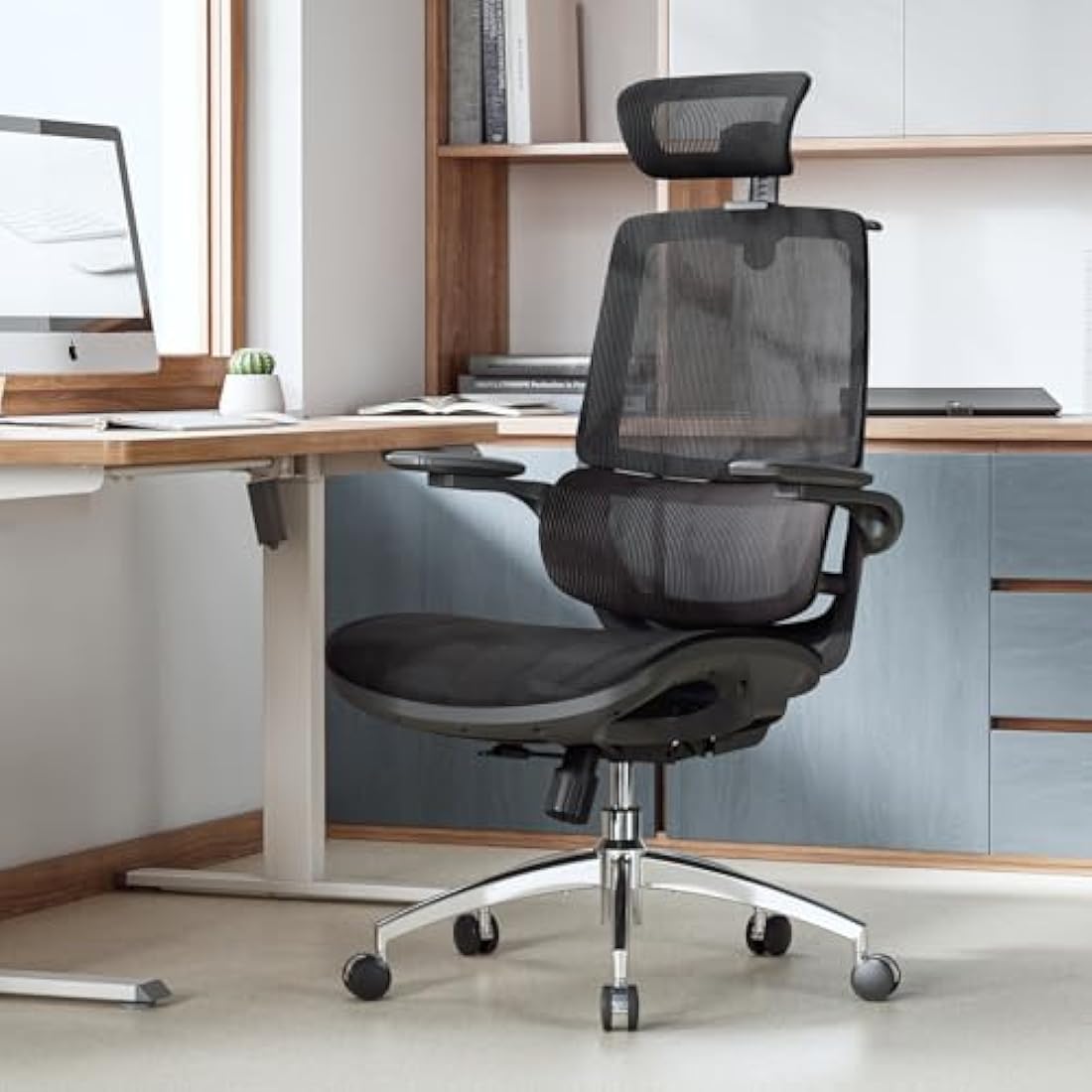 SIHOO M59AS Ergonomic Office Chair | 3D Flip-up Armrests & Lumbar Support