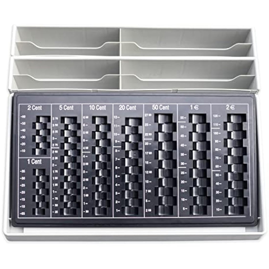 Euro Counting Board for Coins and Notes | Jolof Store Cash Organizer