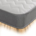 Starlight Beds Single Memory Foam Hybrid Mattress – 3ft Grey UK Made