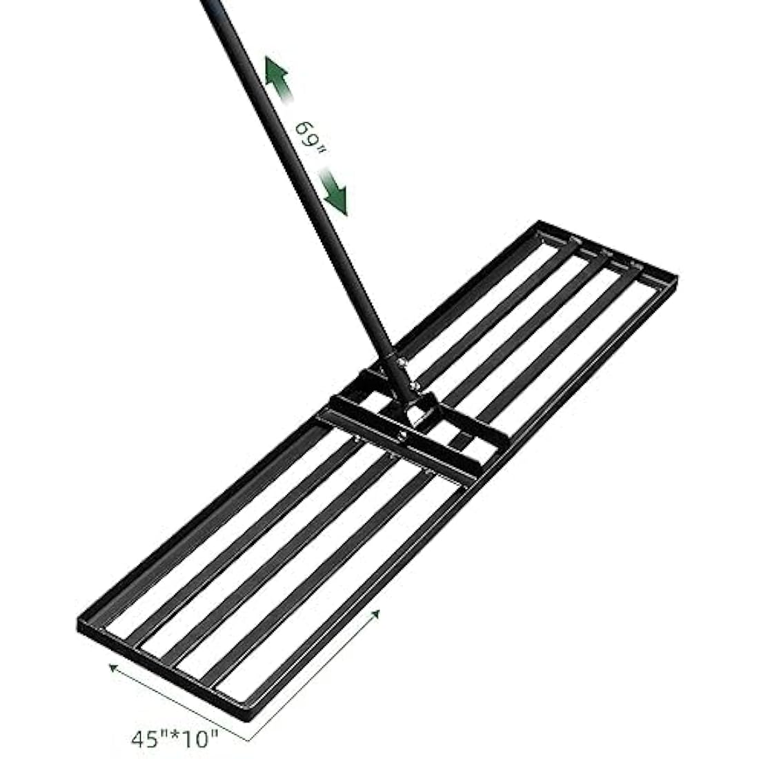 Byhagern Lawn Leveling Rake – 45" Heavy Duty Steel Levelawn Tool