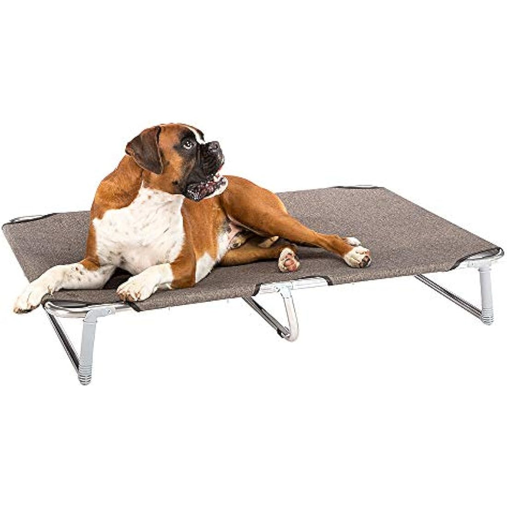 Ferplast Dream 100 Dog Bed – Foldable Aluminium Frame Cot, 105x63cm