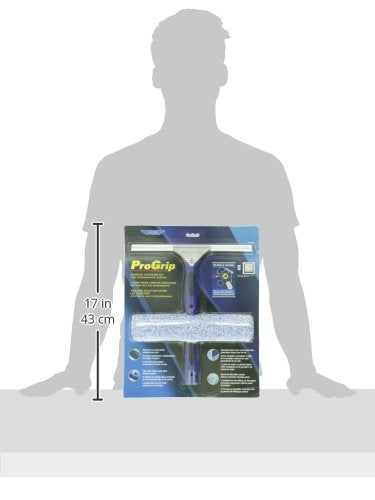 Ettore ProGrip Window Cleaning Kit – Professional Squeegee & Washer
