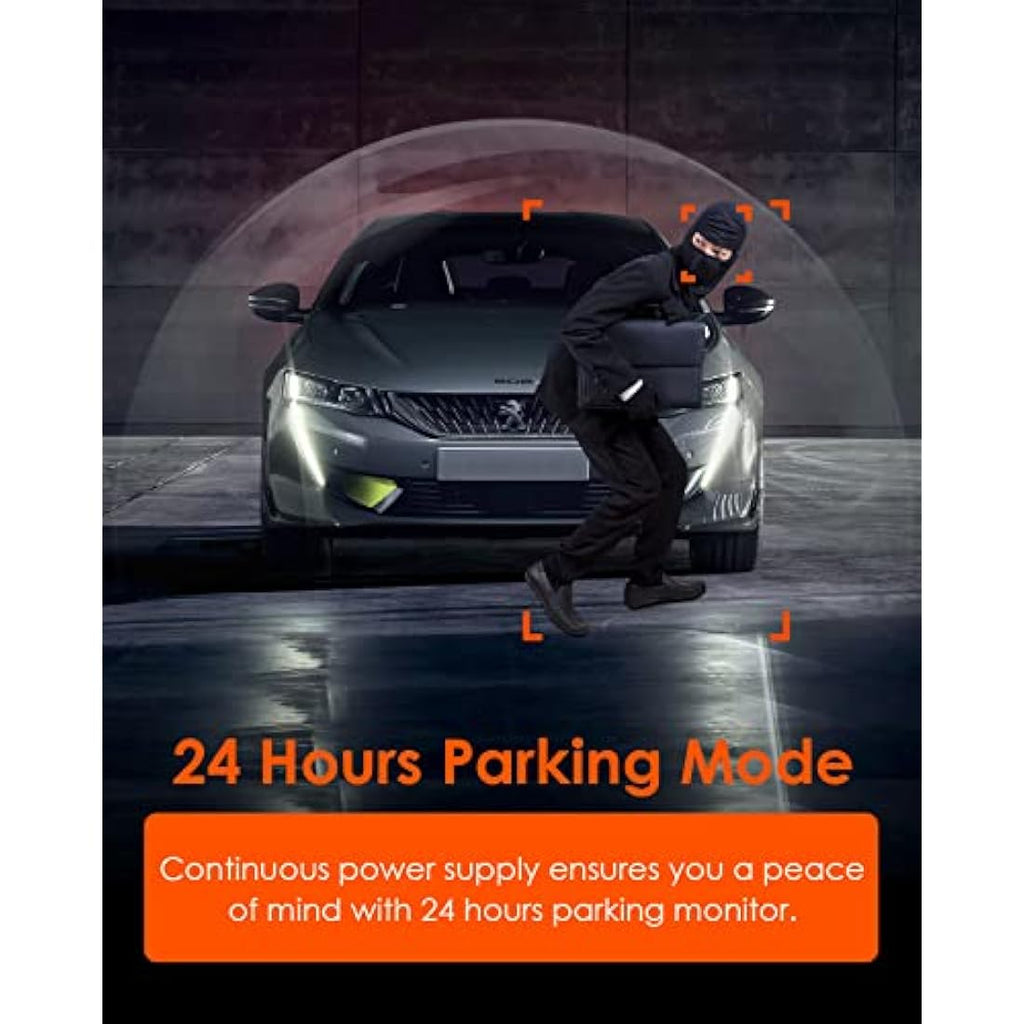 VANTRUE USB-C Dashcam Hardwire Kit – 5-Level Low Voltage Protection