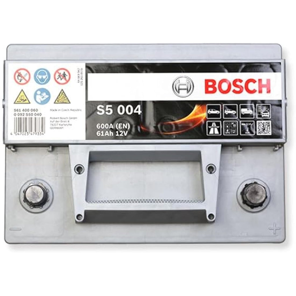 Bosch S5 Car Battery Type 075 | 12V 61Ah 600A Maintenance-Free
