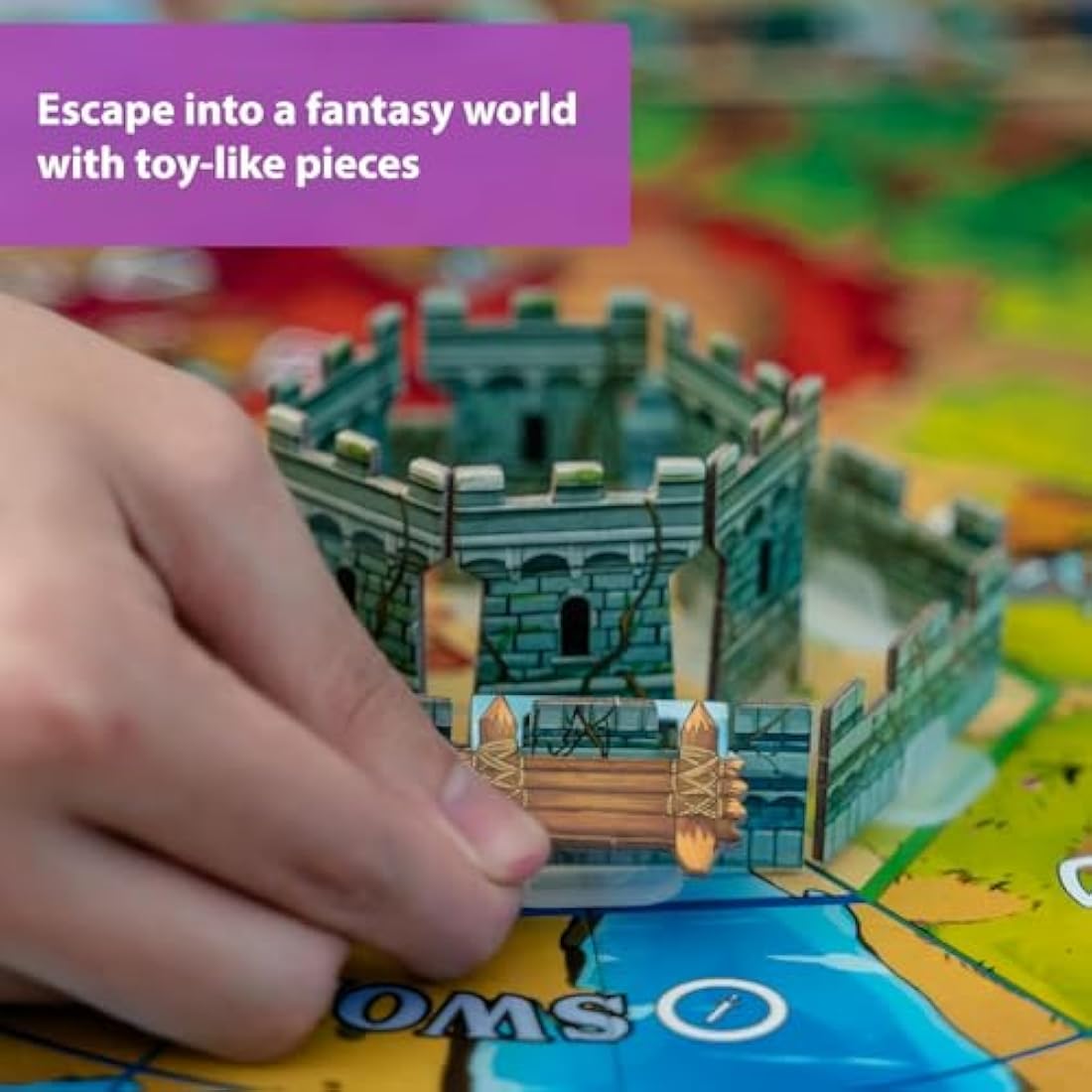 Fireside Games Castle Panic 2nd Edition | Cooperative Fantasy Board Game