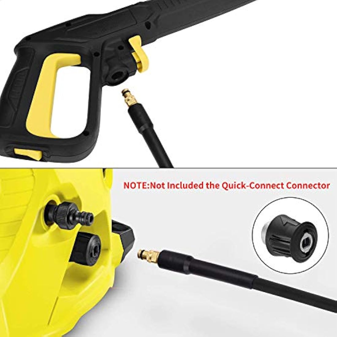 Colisal 15M High Pressure Hose for Karcher K2-K7 | Quick Connect Fitting