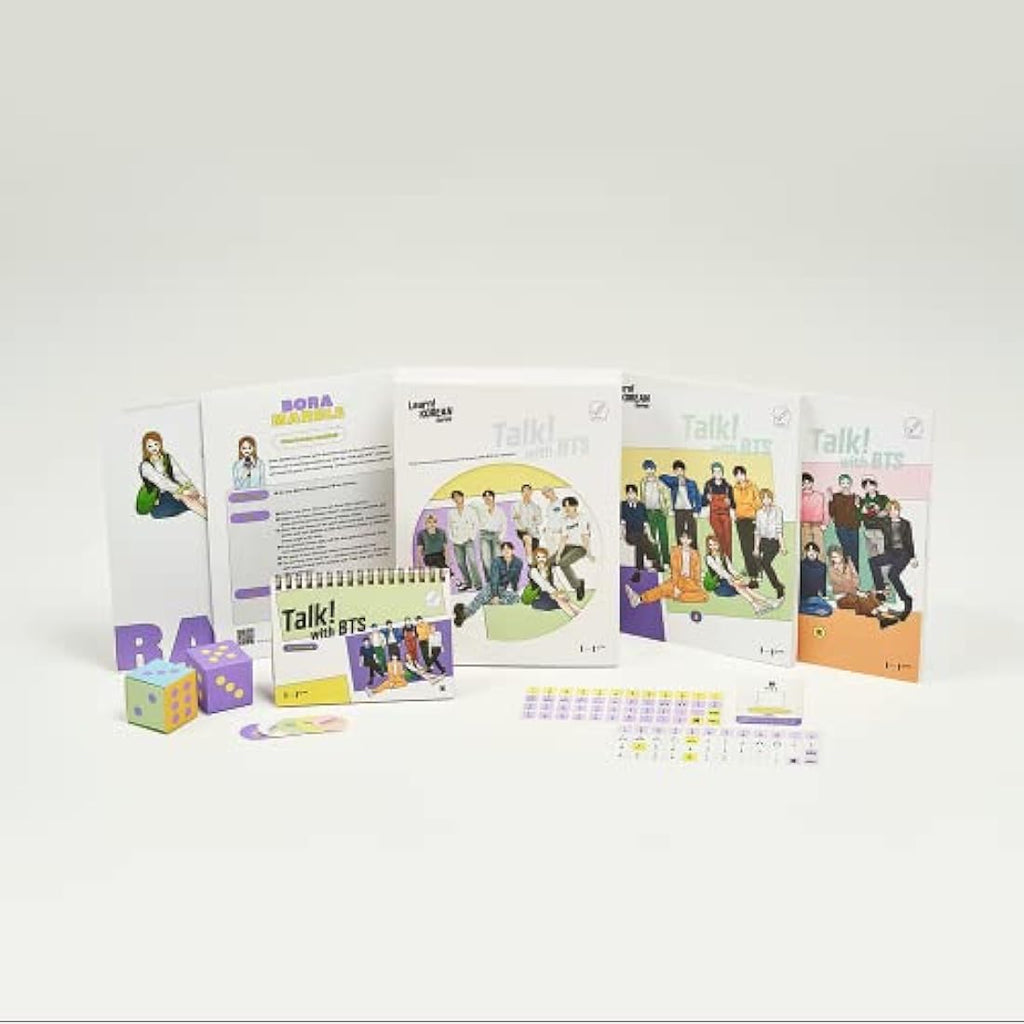 BTS Talk! Korean Learning Book – Official Kpop Merchandise for Fans
