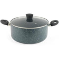 Russell Hobbs Nightfall Stone 28cm Stockpot – Non-Stick Aluminum