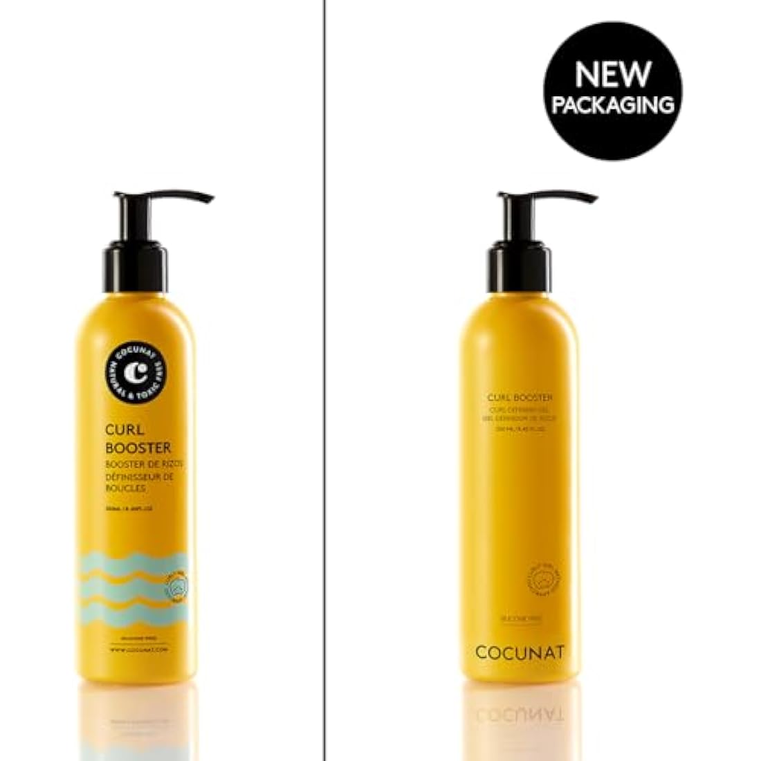 COCUNAT Curly Method Duo – Moisturizer Leave-in and Curl Booster Kit