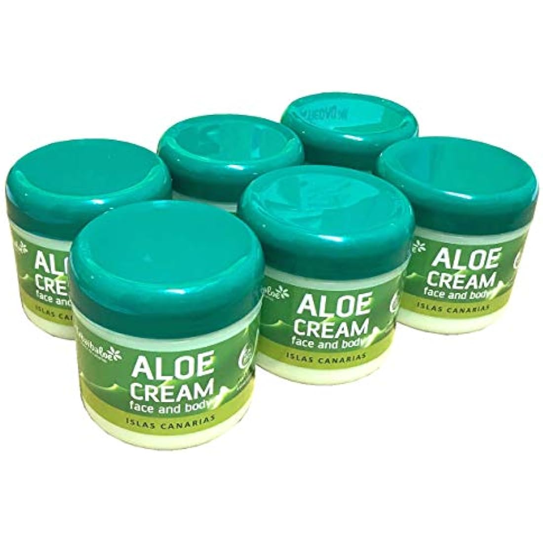 Tabaiba Aloe Vera Face and Body Cream – Anti-Aging Moisturizer (6 Units)