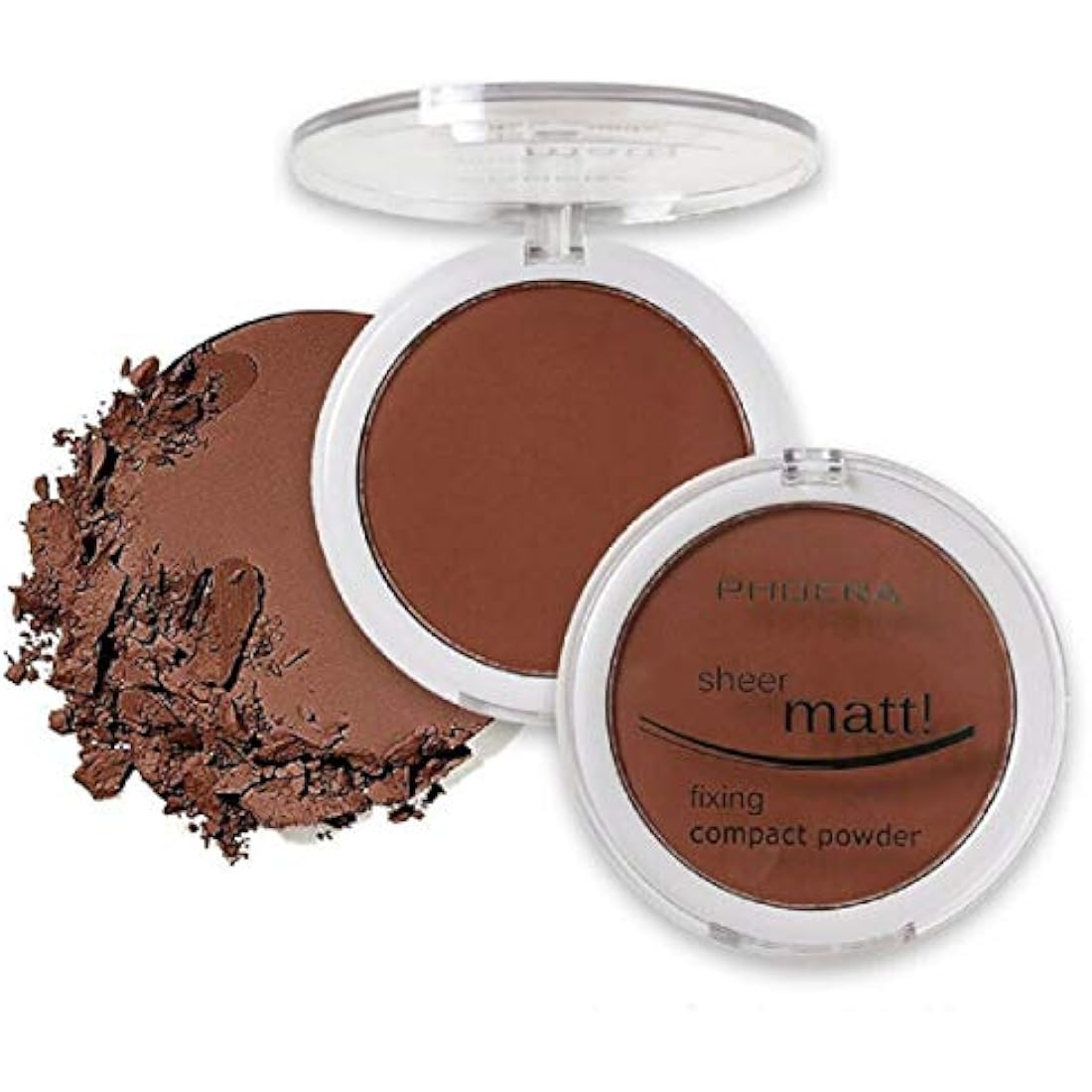 PHOERA Sheer Matte Pressed Powder – Long Lasting Setting Foundation