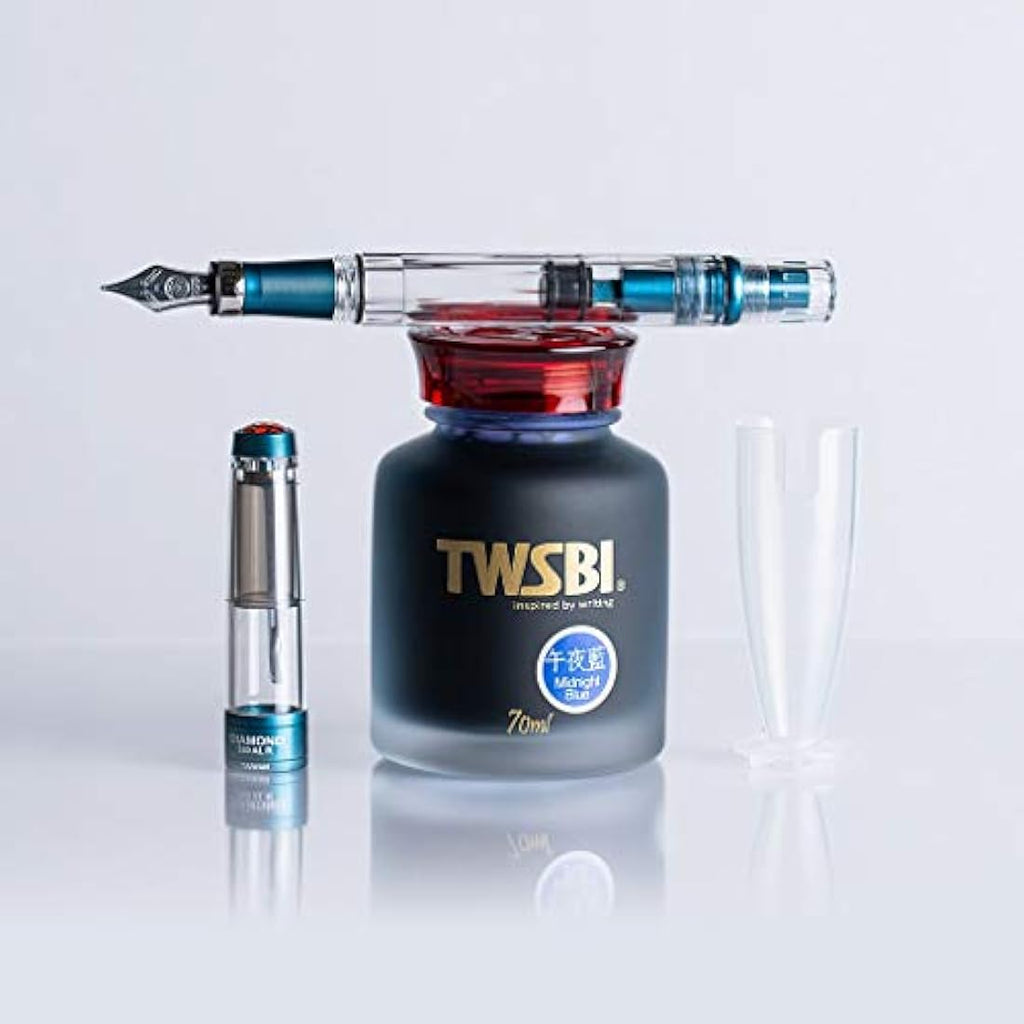 TWSBI Diamond 580ALR Fountain Pen - Prussian Blue Special Edition - M
