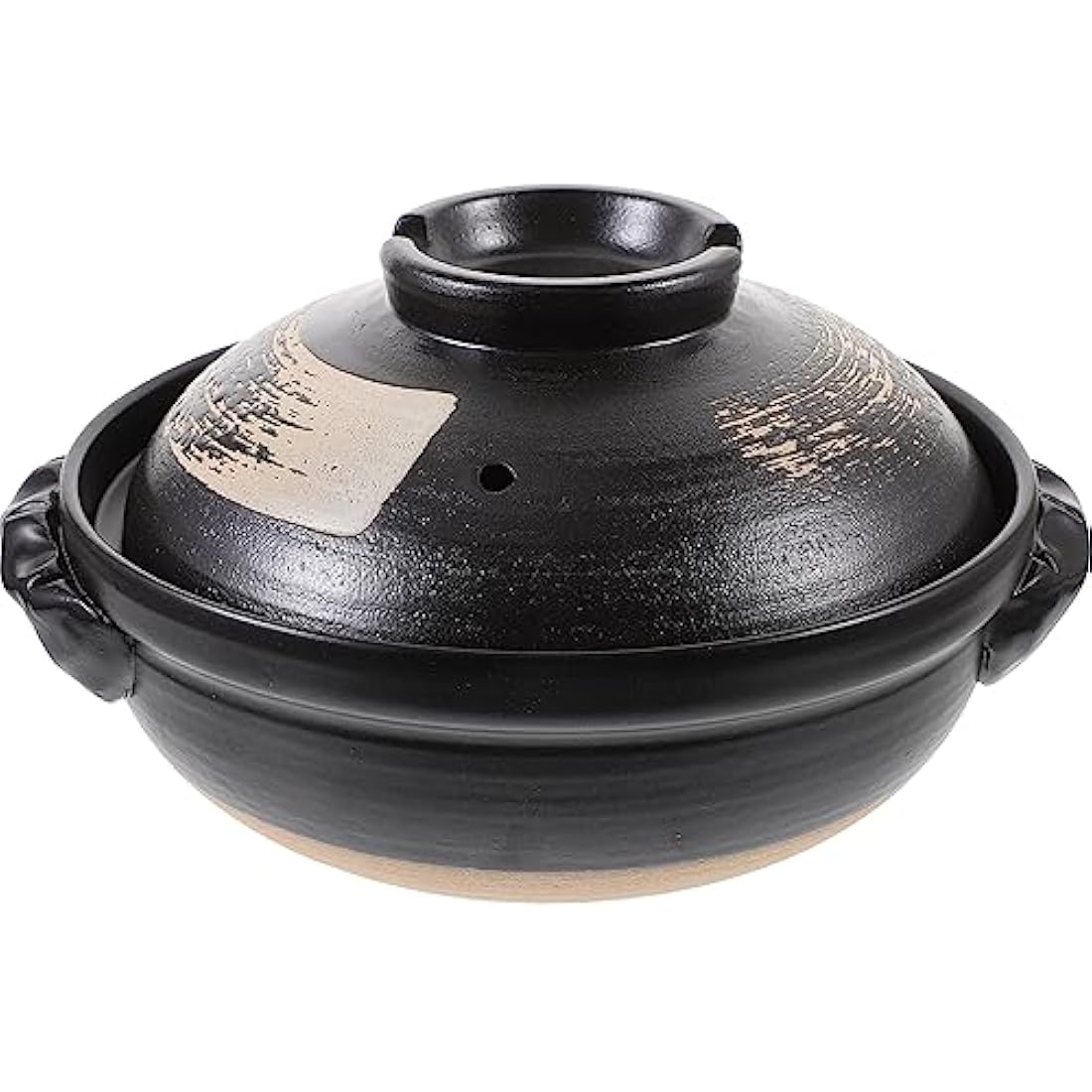 Jolof Store Ceramic Clay Pot – 900ML Non-Stick Asian Casserole Stewpot