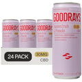 Goodrays 30mg CBD Drink – Passionfruit & Pomelo – 24 x 250ml Cans