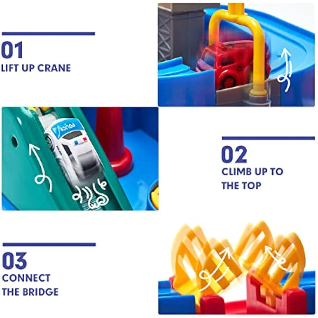 Kids Car Race Track – Educational Toddler Adventure Toy
