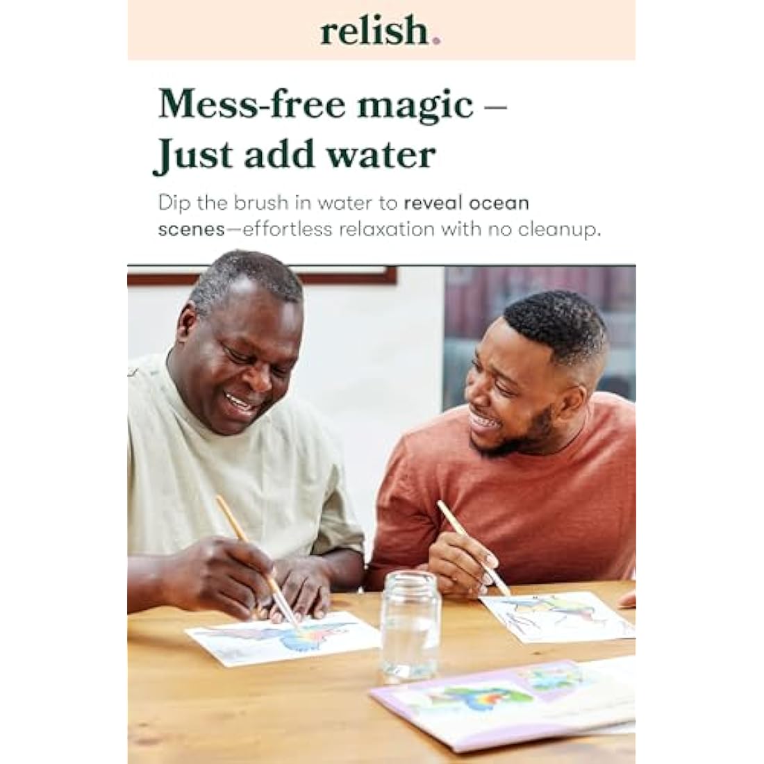 Relish Ocean Life Aquapaints – Reusable Water Painting for Dementia