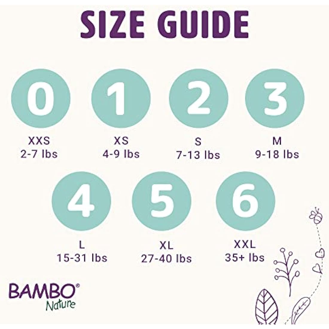 Bambo Nature Premium Eco Nappies | Size 6 (16kg+) | 20 Pack