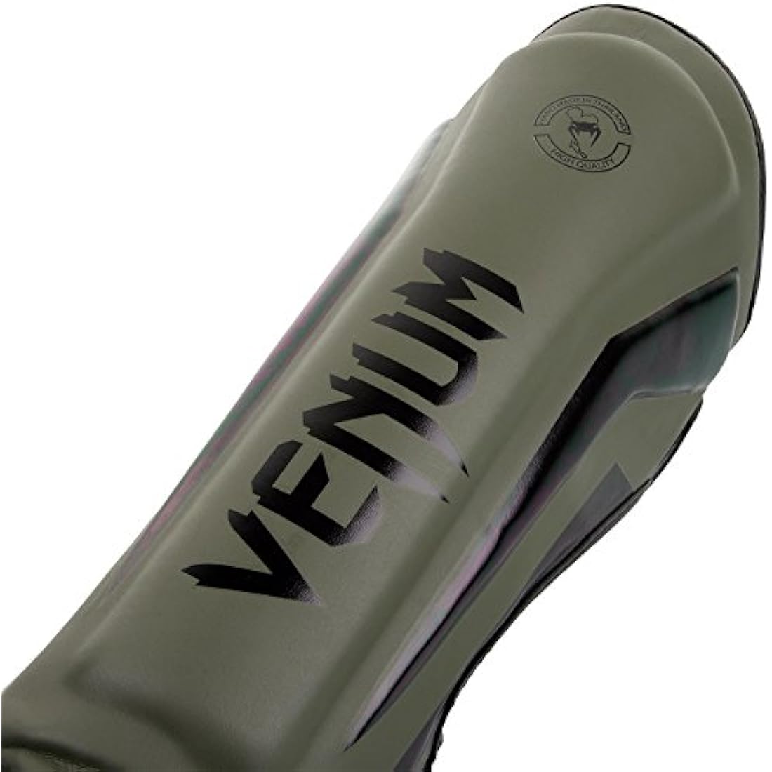 Venum Elite Shin Guards – Premium Faux Leather MMA & Muay Thai Gear