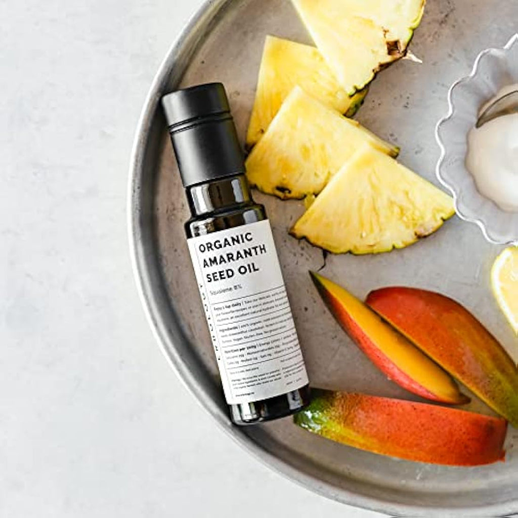 Erbology Organic Amaranth Oil – Cold-Pressed Squalene & Vitamin E (100ml)