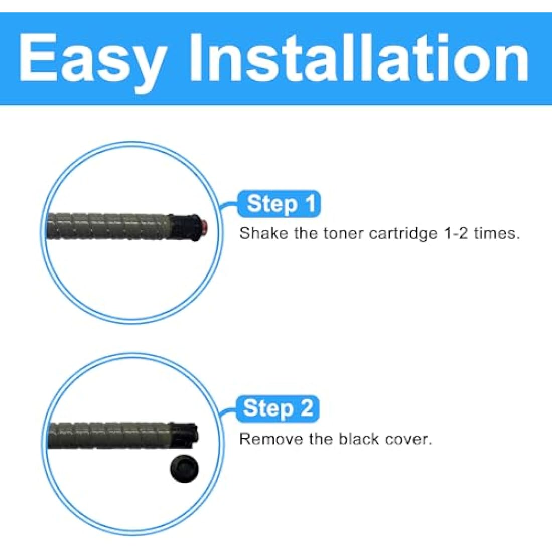 LCL Compatible Toner Cartridge 4-Pack for Ricoh Aficio MP C3003 C3503