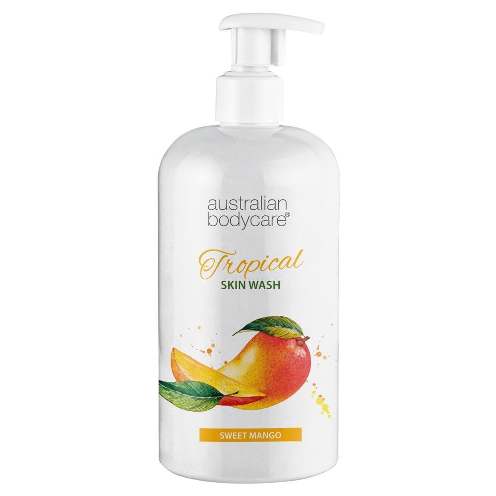 Australian Bodycare Tea Tree Oil & Mango Skin Wash - Vegan Body Wash 500ml
