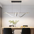 Mikeru Modern LED Spiral Pendant Light | Dimmable 100cm Island Light
