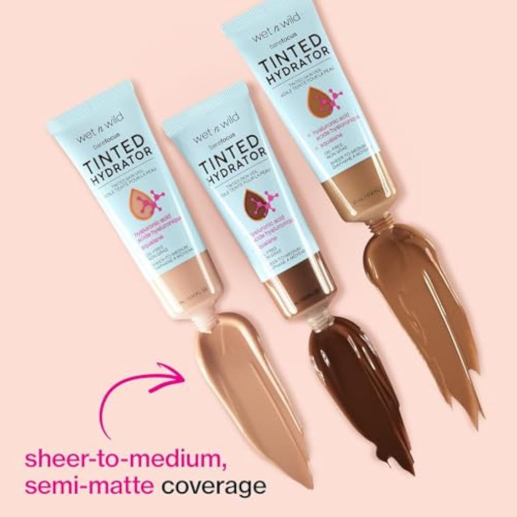 Wet n Wild Bare Focus Tinted Hydrator – Hyaluronic Acid – Fair
