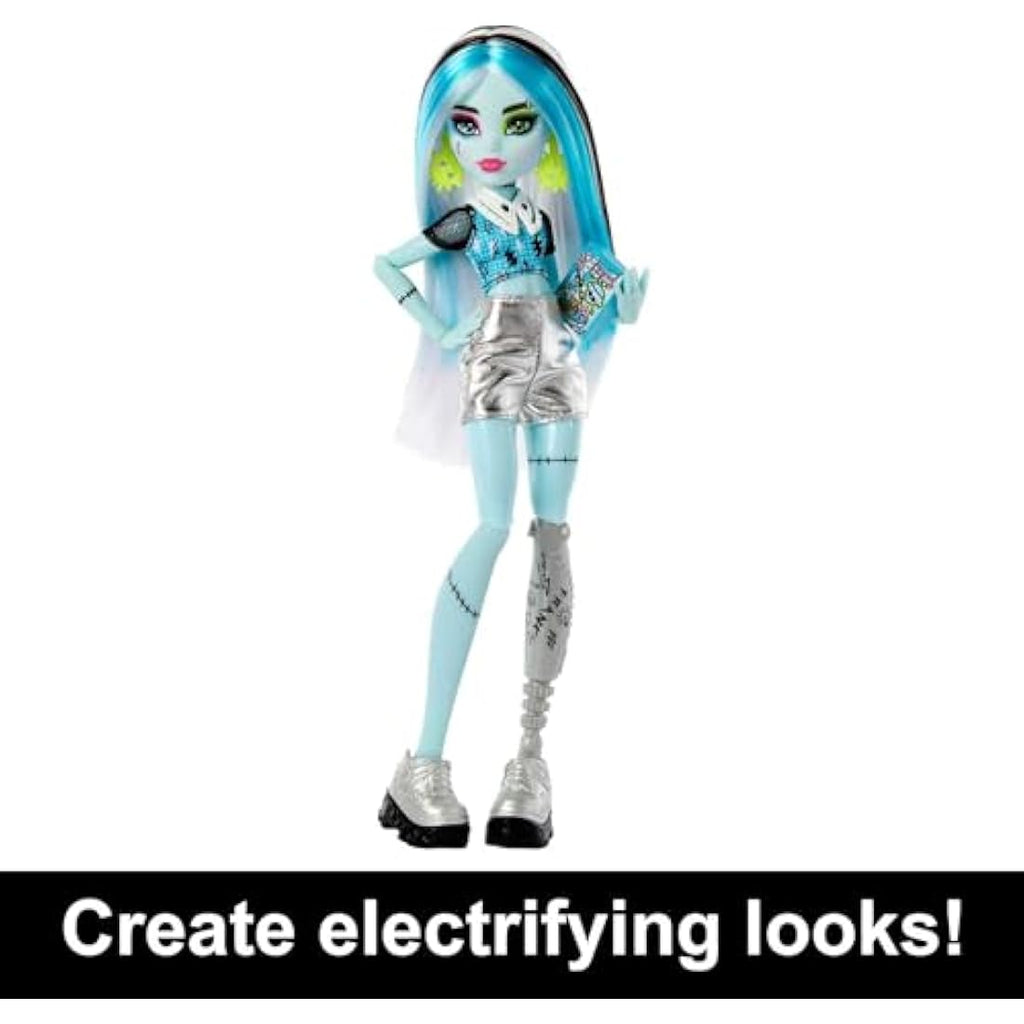 Monster High Frankie Stein Skulltimate Secrets Doll & Locker Playset