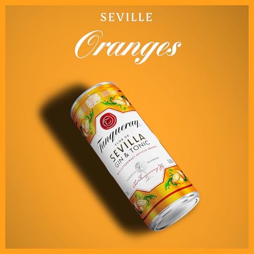 Tanqueray Flor de Sevilla Gin & Tonic Cans | 12 x 250ml Ready to Drink