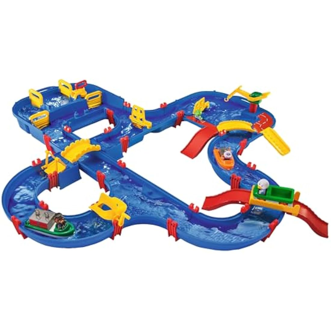 BIG AquaPlay AmphieWorld Waterway Set | 79-Piece Outdoor Water Toy