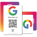 Jolof Store NFC & QR Code Google Review and Instagram Card - 2 Pack