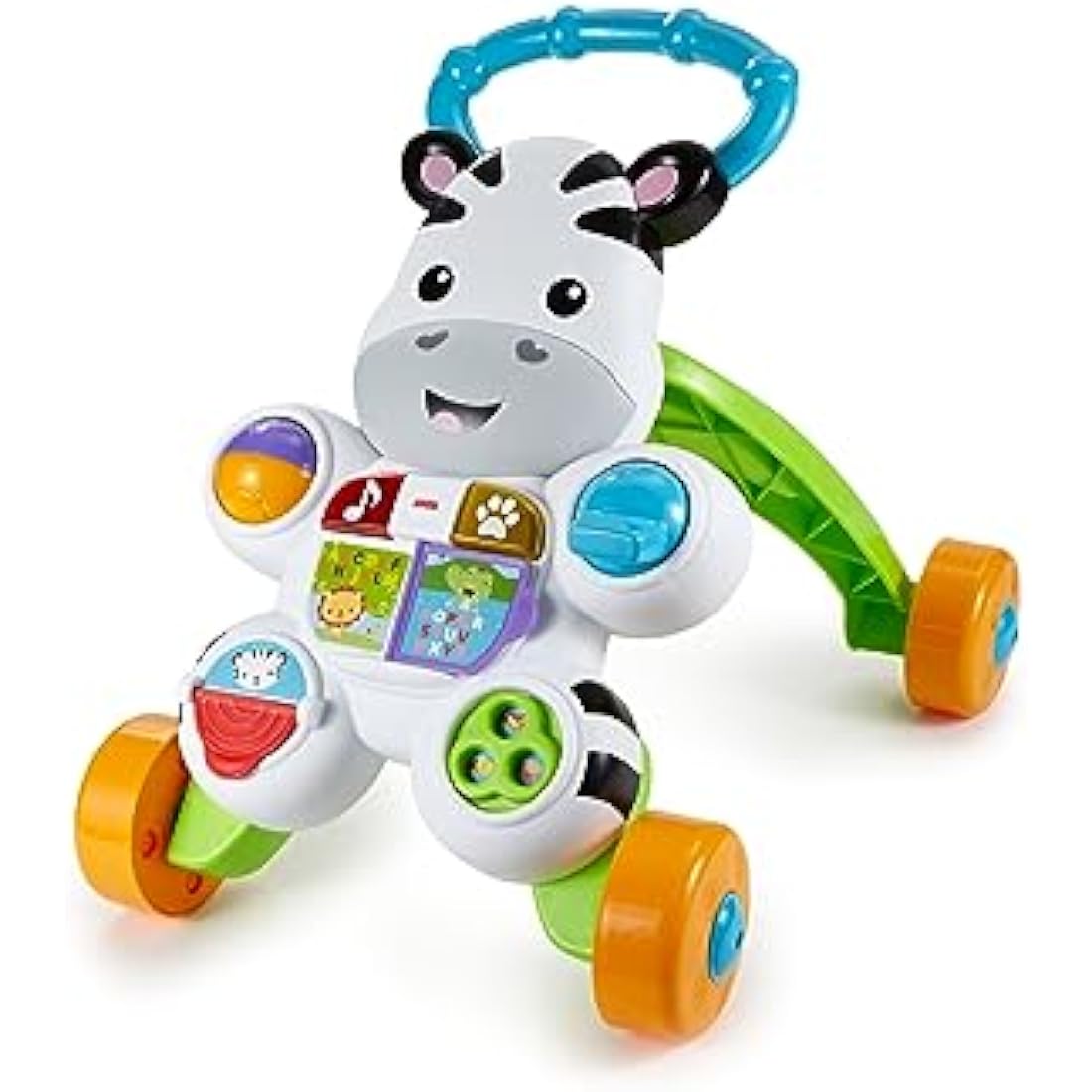 Fisher-Price Zebra Baby Walker – Musical Push Along Learning Toy