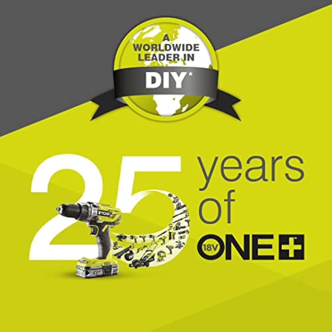 Ryobi ONE+ 18V Cordless Pole Hedge Trimmer – 45cm Blade (Body Only)