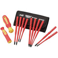 Draper XP1000 12-Piece Insulated Interchangeable Screwdriver Set
