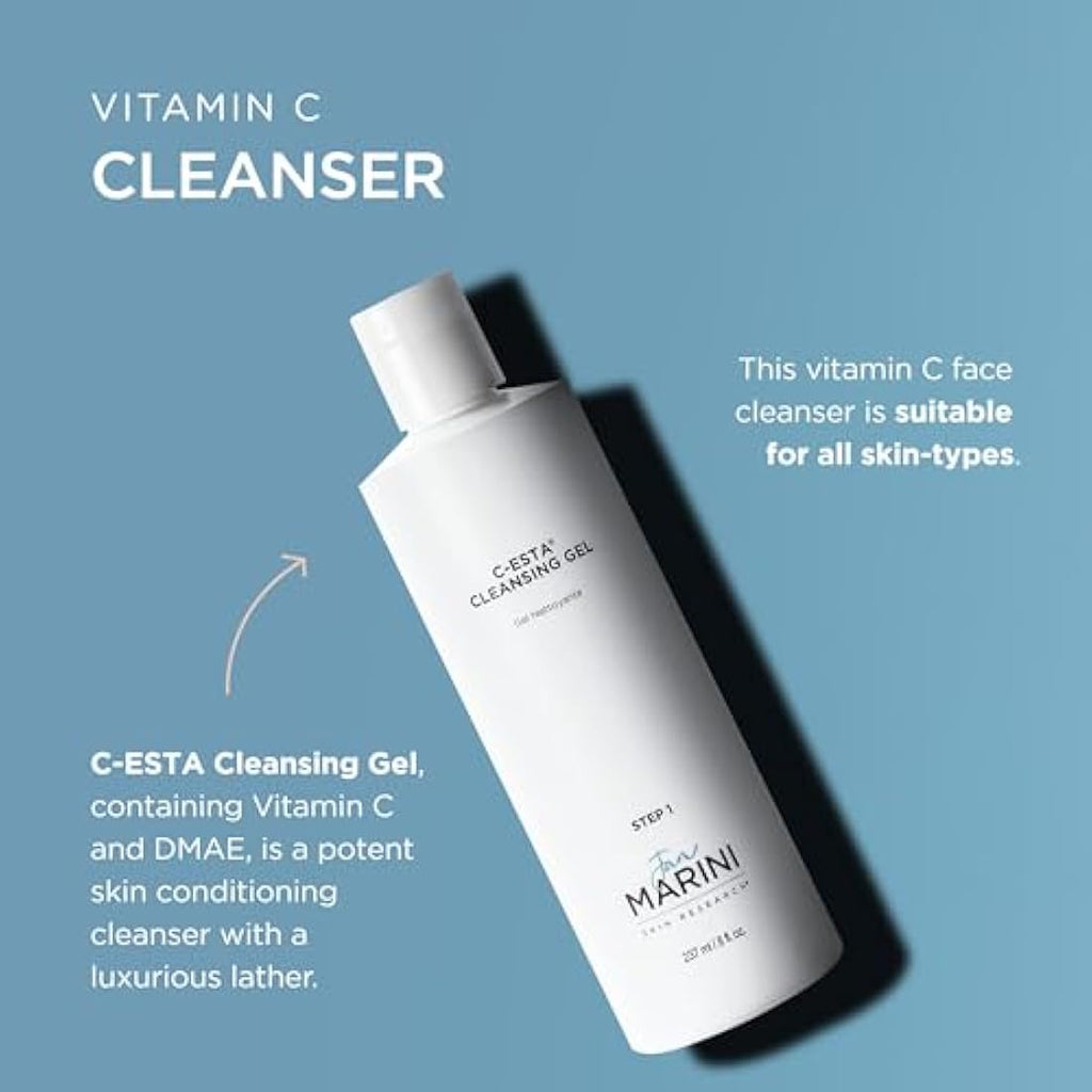 Jan Marini C-ESTA Cleansing Gel – Vitamin C Anti-Aging Face Cleanser