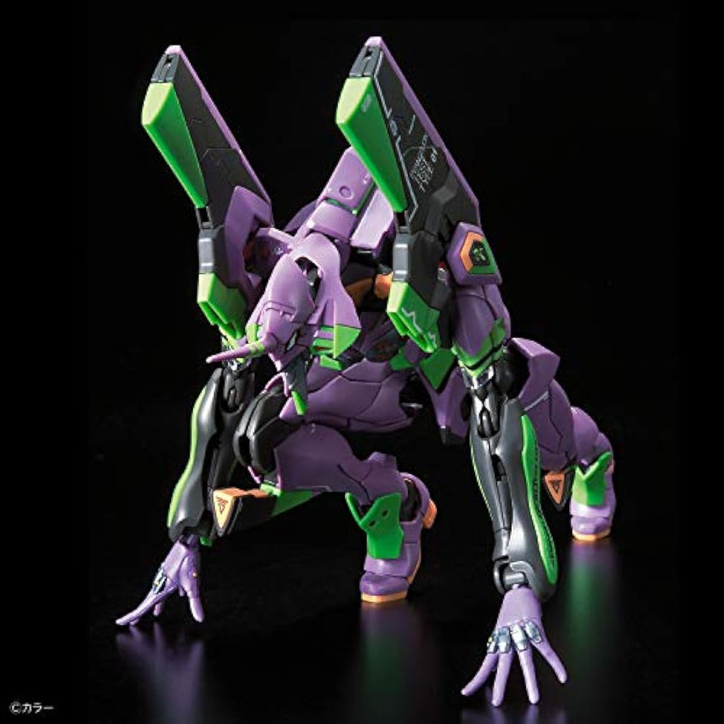 Bandai RG Evangelion Unit-01 Model Kit | DX Transport Platform Set