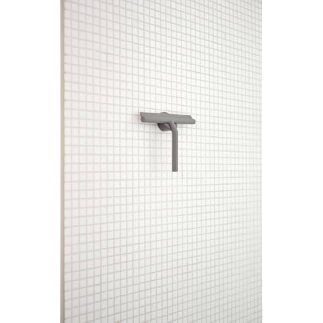 Zone Denmark Silicone Shower Squeegee – Gray Modern Bathroom Tool