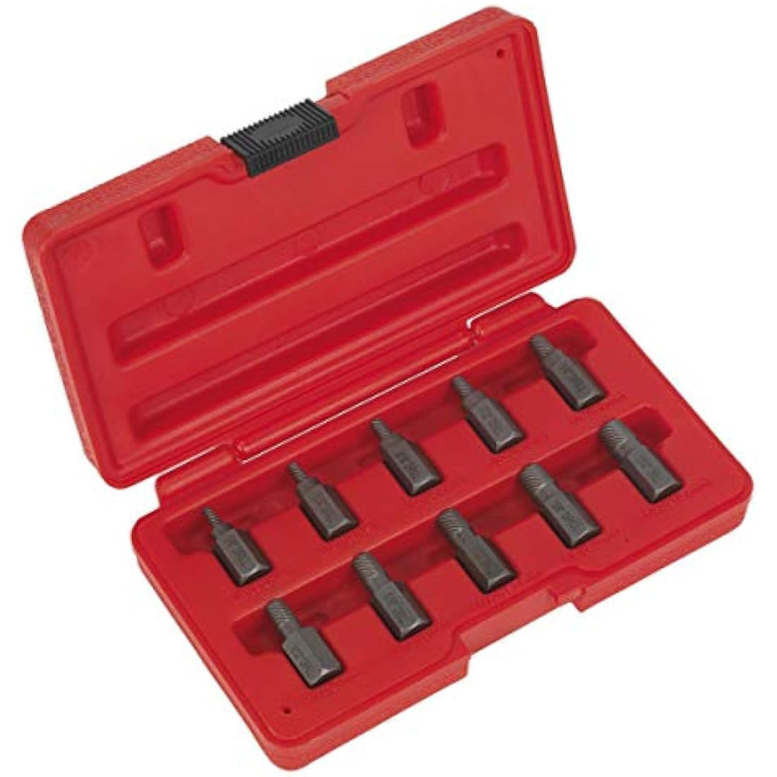 Sealey AK8181 Multi Spline Screw Extractor Set for Damaged Bolts | 10pc