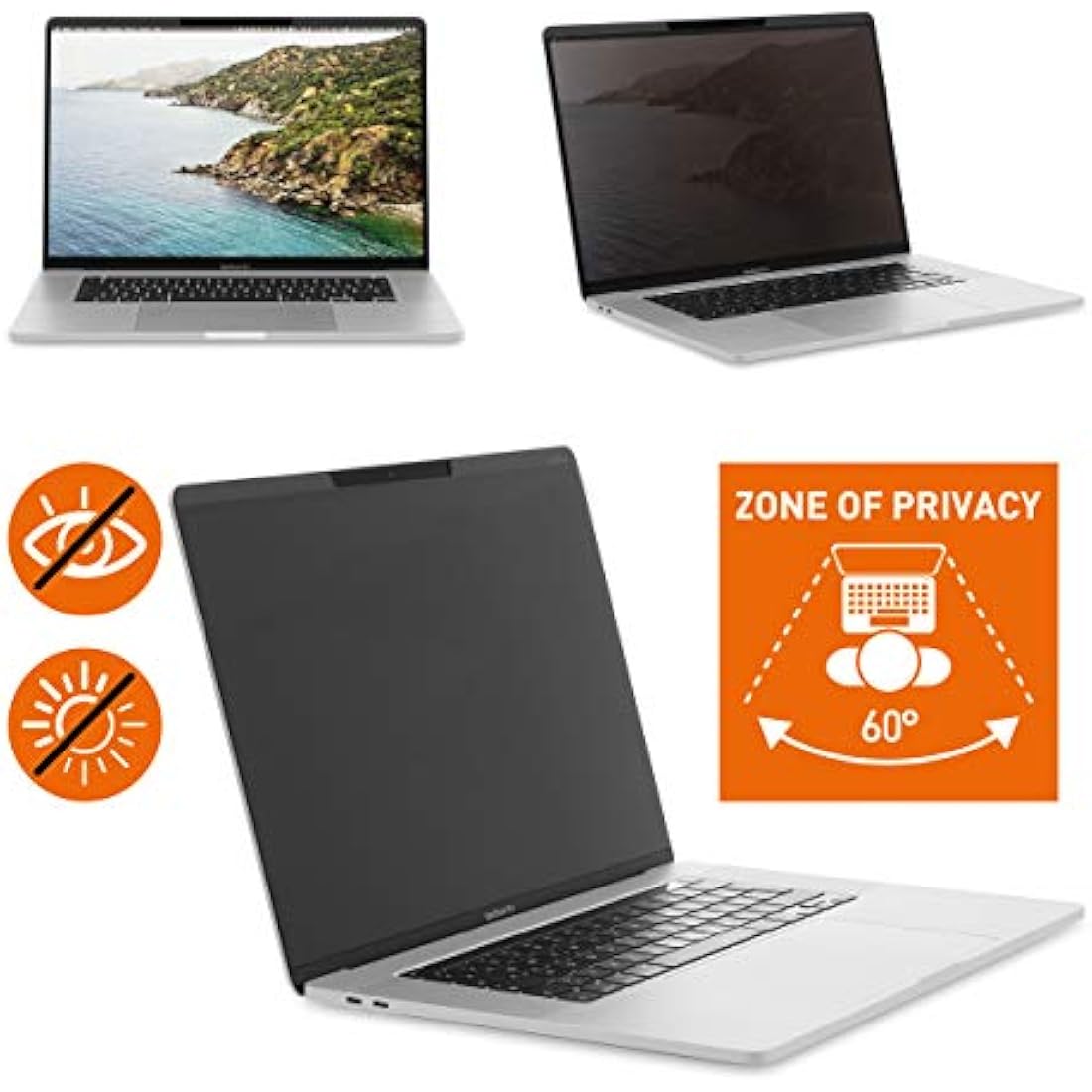 Magnetic Privacy Screen for MacBook Pro 15" – Blue Light Filter