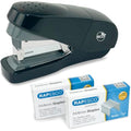 Rapesco ECO Flat Clinch Stapler – 35 Sheet Capacity with 2000 Staples