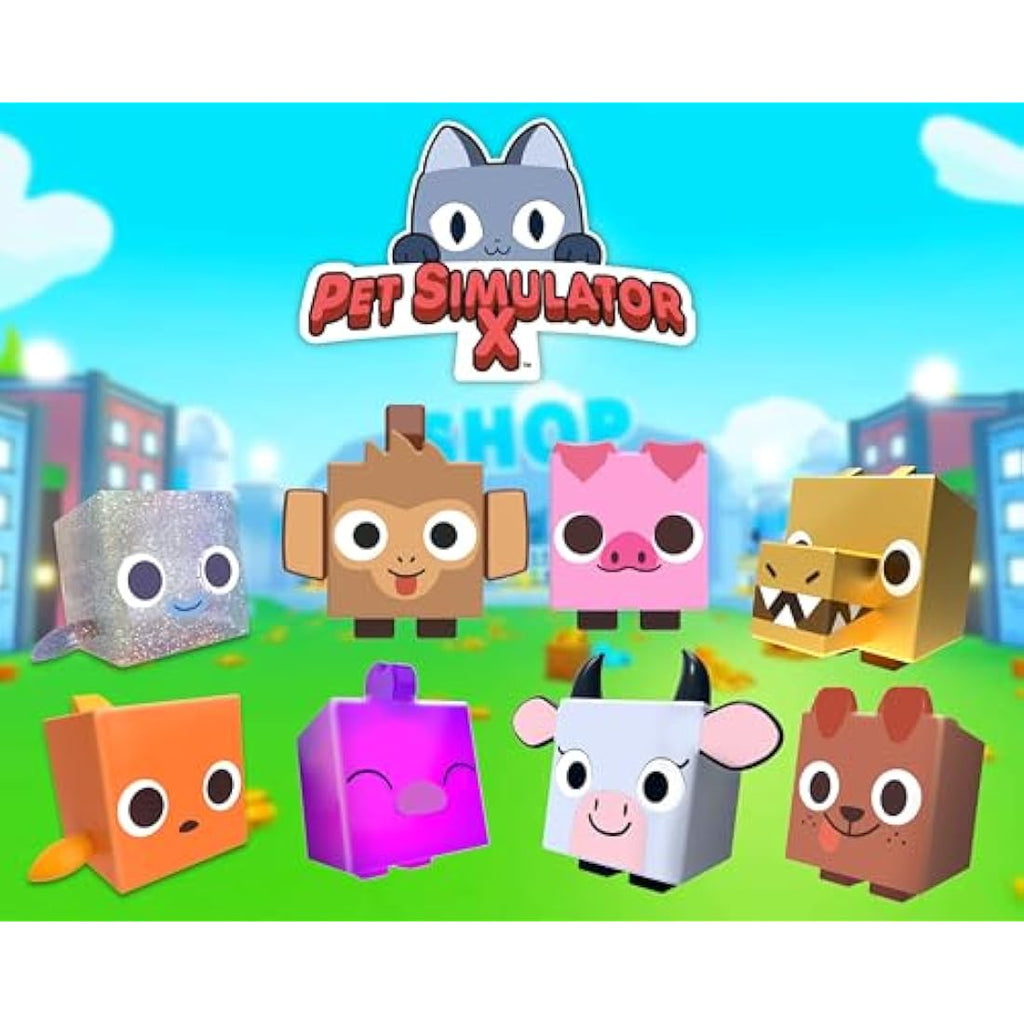 Pet Simulator X Mystery Pets 2-Pack – Series 1 Figures with Rare DLC