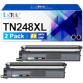 LxTek TN-248XL Black Toner Cartridges for Brother MFC-L3740CDWE | 2-Pack