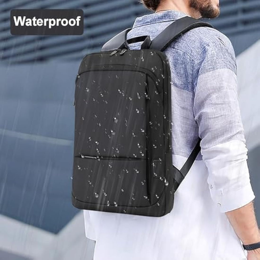 Slim 15.6 Inch Laptop Backpack – Waterproof Business Bag
