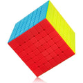 Roxenda 7x7 Speed Cube – Stickerless Frosted Magic Cube Puzzle Toy